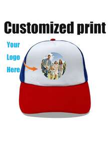 1 Stück einfarbige Baseballkappe aus Polyester, Schwammschirmmütze für den täglichen Gebrauch, Sport, Reisen, Werbung, Truckerart, individuell bedruckbar, geeignet für Lässig und Veranstaltungen - A - Übersicht 3