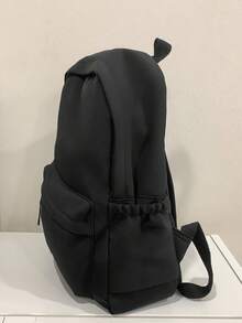 Minimalist Solid Color Backpack, Lightweight Multi-Pocket Large Capacity School Backpack, Travel Backpack, Back To School Backpack - Multicolor - View 2