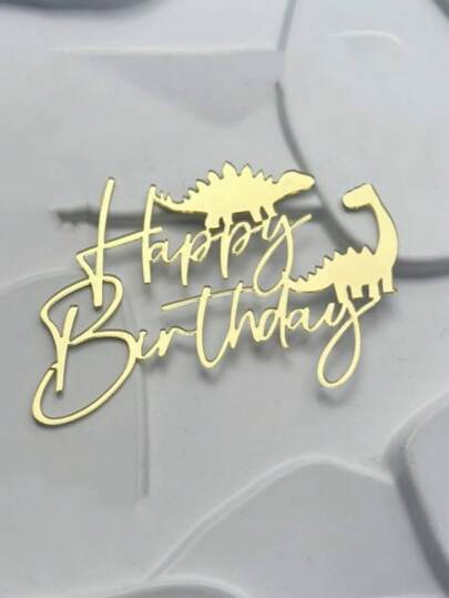 1 ST Dinosaurus Taart Plug-in Decoraties Levendige Taarttoppers voor Verjaardagsfeestjes en Vieringen