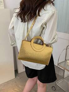 女士夏季时尚手提包，串珠刺绣流苏 FI Ower 印花手拿包，适合晚会、婚礼、新娘和新郎礼物、母亲节礼物