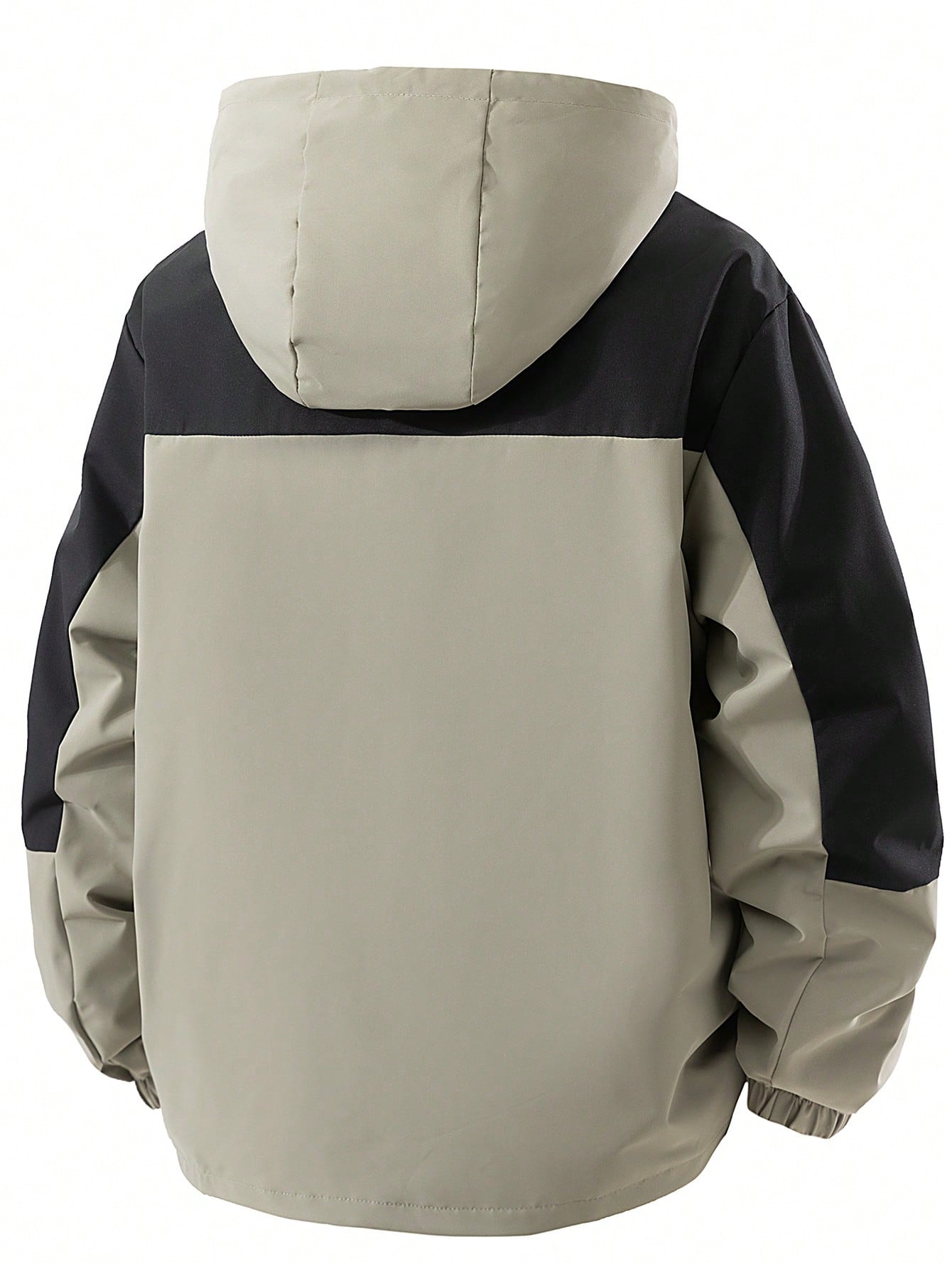 بلوزة رياضية كاجوال مقاس كبير للرجال مع كابوشون وج...