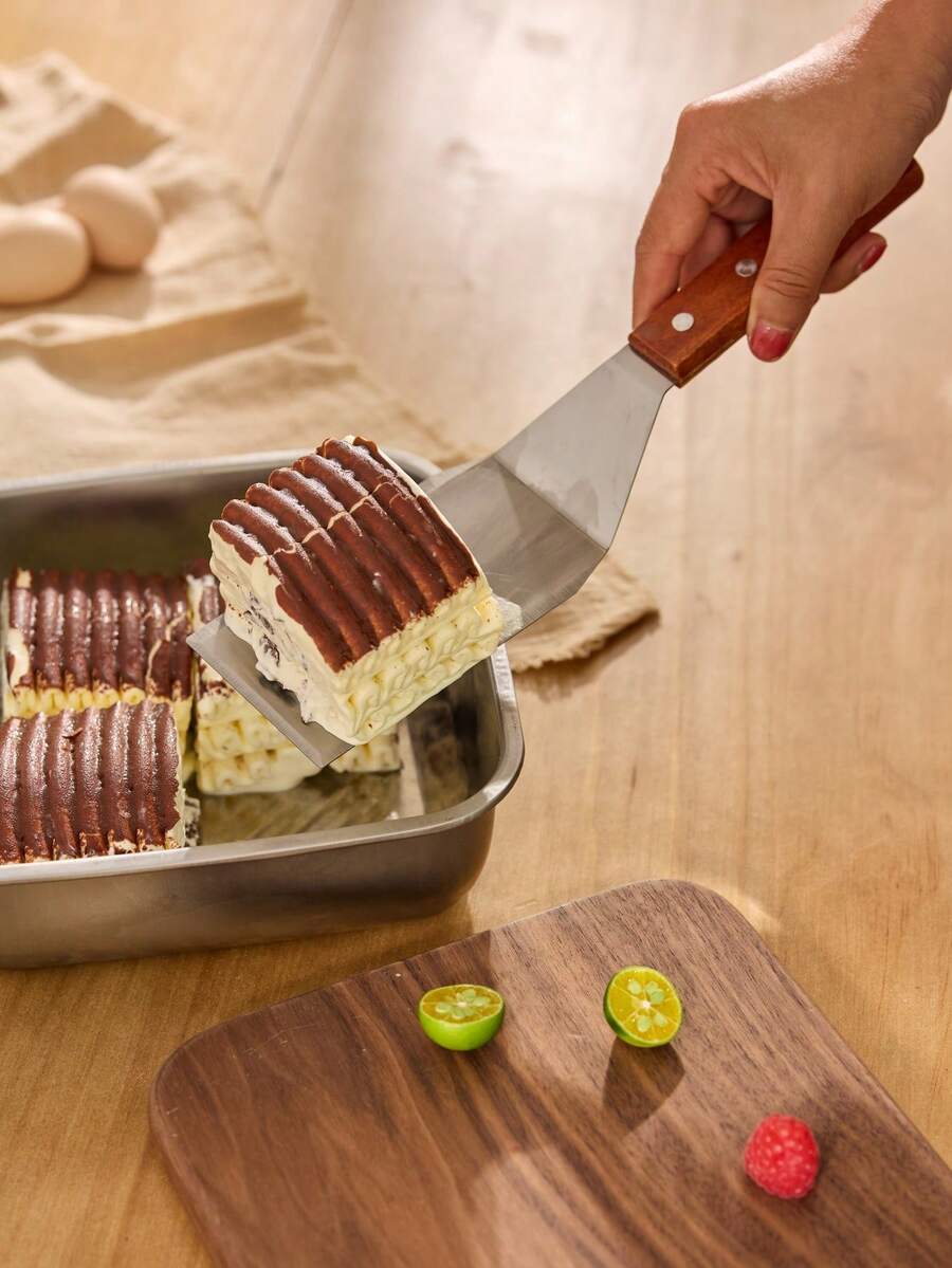 Cirelle 1-2 件提拉米苏抹刀/铲子、病毒浆果甜点模具切割器、烘焙蛋糕抹刀、面包转移抹刀、新年、圣诞派对、拉玛厨房必备品、烘焙用途、家庭用餐、下午茶用途、返校用途