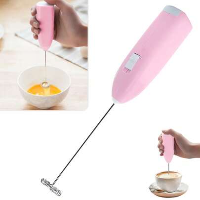 Mini batidor eléctrico portátil de mano, batidor eléctrico de alta calidad inalámbrico para espumar leche, utensilios de cocina, batidos y revolver