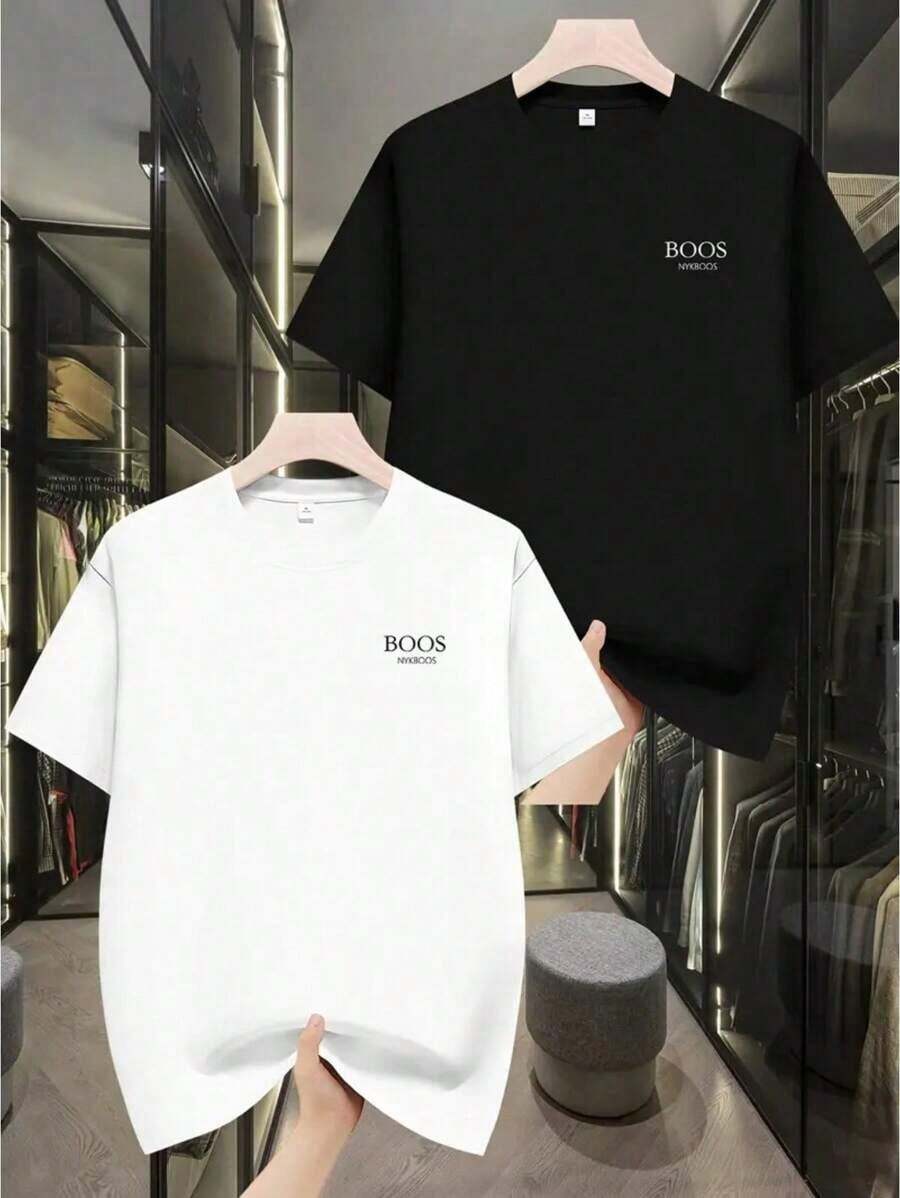 Kit 2 Men's Paris T-Shirt Unisex Cotton Shirt Premium Blouse New Release