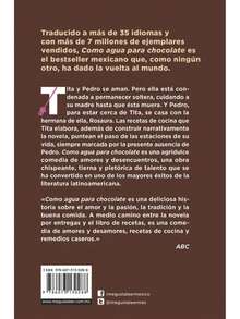 Libro Como Agua Para Chocolate - Esquivel, Laura - Libro único - Ver 2
