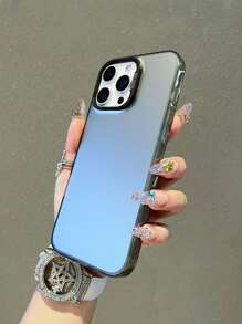2 peças Capas de Telefone para Casais na Moda, Capas de Telefone Preto e Prata Antiderrapantes Coloridas Mate IMD Minimalistas, Capas de Telefone Duras com Moldura Semirrígida e Transparente, Capas Protetoras de Telefone, Compatível com Samsung, Compatível com iPhone 13, Compatível com iPhone 13 Pro Max, Compatível com Samsung Galaxy, Compatível com iPhone
