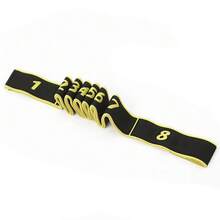 1pc Yoga Resistance Band, Professional Gymnastics Stretch Resistance Band, Fitness Resistance Band, Suitable For Yoga Stretch Band, Ballet, Figure 8 Dance Elastic Band, Digital Expander, Pilates, Gymnastics And Dance Elastic Band - Multicolor - View 11