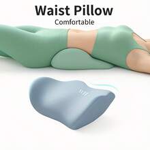 1pc (Please Note Product Size) Ergonomic Office Chair Lumbar Support Pillow - Polyester Material, Knee-High Cushion, Used For Correcting Posture, Relieving Back Pain And Elevating Legs - Comfortable Office Chair Alternative, Can Be Used As Seat Cushion, Chair Pad, Chair Pillow, Gaming Chair Cushion - Multicolor - View 4