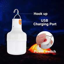 应急可充电 LED 灯笼，7W/10W 1200mAh，可调光节能泛光灯，带塑料灯罩，USB 充电，按钮控制，便携式应急使用，低压 ≤36V，锂电池