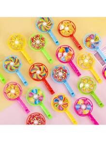 10/20PCS Colorful Windmill Whistle Party Gifts, 12cm/4.72in Long And 6.5cm/2.56in Wide. Interesting Game Props That Can Enhance The Party Atmosphere. Party Supplies Small Toys, Christmas Gifts,Easter Toys Easter Party Party Toys Party GiftsRandom Colors) Hawaiian Toys Mother's Day Graduation