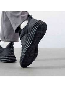 Nike Zapatillas de running informales, transpirables, de caña baja, cómodas y resistentes al desgaste, Lunar Roam Baita - Negro - Ver 9