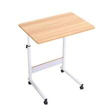 Mobile Over Bed Chair Table Hospital Overbed Height Adjustable Laptop Tray Stand - 60x40cm / 23.6x15.7in - View 7