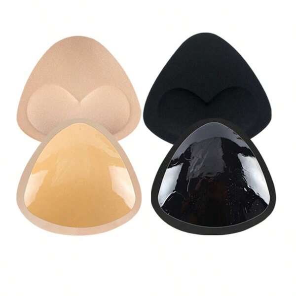 2pcs Elegant Reusable Soft Foam Cup Bra Inserts, Shape And Lift For Bikini Tops And Beachwear, Beach Essentials, Beach Accessories, Pool Float