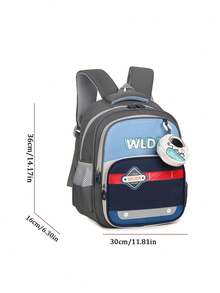 1pc新款日本尼龙背包，休闲简约，拉链设计，可调节肩带，适合上学和旅行，可轻松容纳日常用品，多功能物品，时尚宠儿，适合所有风格和场合，风格适应性很强