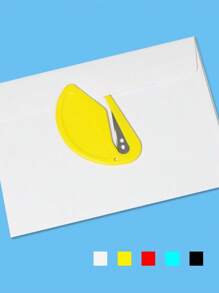 1pc/5pcs Utility Knives, X-Acto Knives, Small Courier Knives, Mini Unboxing Knives, Student Paper Cutting Knives, Letter Opener Knives, Portable Pocket Knives, Rubber Band Remover Hooks. Back To School Stationery Knives.