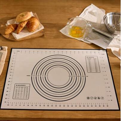 Cirelle 1 件蛋糕硅胶烘焙垫，适用于带尺寸的蛋糕，不粘耐高温烘焙工具，厨房小工具，新年、圣诞派对、拉玛厨房必需品、烘焙用途、家庭用餐、下午茶用途、返校用途