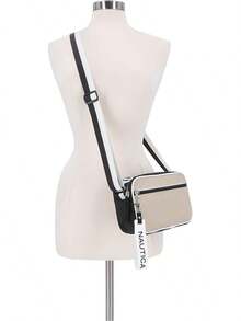 Women's High Seas Camera Crossbody - دقيق الشوفان الثنائي - مشاهدة 5