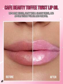 MISSLYN- Cafe Beauty TOFFEE TWIST Lip Oil, Lip Oil, Lip Oil Glossy, Lip Oil Plumping, Lip Oil Hydrating, Lip Oil Shimmer, Lip Oil Cute, Lip Oil Sweet Scented, Lip Oil Non-Sticky, Lip Oil Moisturizing, Lip Oil Lovely, Lip Oil Candy Flavor, Lip Oil Lightweight - #01 - 查看 4