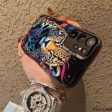 Funda protectora a prueba de golpes con patrón de moda, compatible con las series  A12 A13 A14 A15 A22 A23 A24 A25 A33 A34 A35 A52S A53 A55 A04E A04S A05S S25 S24 FE S23 Ultra S22 S21 Plus 5G 4G - Colores mixtos - Ver 6