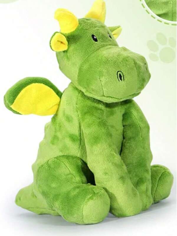 Squeak Dog Toy Plush Dog Toy, Shaped Like A Pterosaur, With Sound, Durable And Bite Resistant, Suitable For Small, Medium And Large Dogs
