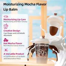 LIP SMACKER LIPSMACKER 奶茶咖啡口味润唇膏，持久保湿，重现滋味，可作为收藏装饰，适合作为礼物送给家人和朋友