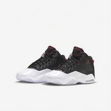 Nike Jordan B'Loyal Comfortable And Versatile Simple Shock-Absorbing And Wear-Resistant Mid-Cut Basketball Shoes For Medium And Large Children - Black - View 7