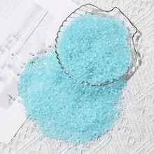 25g/55g/75g Glow In The Dark Pebbles, Multi-Color Decorative Stones For DIY Garden, Potted Plants, Fish Tank - Blue - View 2