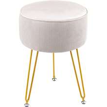 Round Dressing Table Stool Vanity Seat Comfortable Stool For Dressing Table