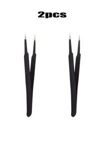 Diamond Painting Pliers Diamond Painting Accessories Stainless Steel Tools, Hand-Sewn Jewelry DIY Handcrafts Non-Serrated Stainless Steel Fine Tweezers