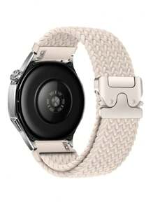 chinbersky Pulseira de nylon de 20 mm e 22 mm com fivela de metal tipo paraquedas para Galaxy Watch 4/5/6/7/FE/5 Pro/Classic/Active 2/3/Gear