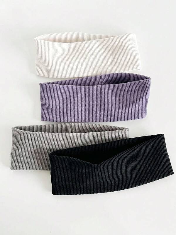 1/3/4 pezzi Fasce elastiche per lo sport semplici, accessori casual per la casa