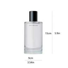 Black Rose & Oud Eau De Parfum - Long-Lasting Alcohol-Free Floral Woody Scent, Luxurious Light Perfume For Dating, Socializing & Gift Giving, Elegant Bottle Design With Black Cap, Rose Perfume, Sophisticated Gift Item, Sleek Cylindrical Bottle - 清新香調 - 查看 3