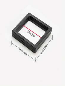 20 件珠宝展示盒，珠宝收纳包装盒，透明/黑色/白色 PE 薄膜浮动收纳盒，用于戒指/耳环/项链，防锈密封收纳盒，带松紧带，高级礼品盒，用于手镯、吊坠和手工工艺品，珠宝收纳盒和收纳盒 - 彩色 - 查看 6