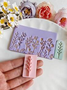 Bohemia Flower Leaf Clay Cutters For Jewelry Making Earrings, Summer Leaf Handmade Jewelry Clay Cutter Tool For DIY Crafts