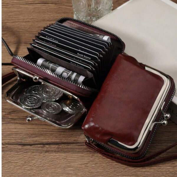 Women Wallets Short Pu Leather Purses Zipper & Hasp Purse Multifunctional Large Capacity Money Bag For Women Coin Card Holders Lightweight,Fashion Modern,Business ZipperCredit Card Business Casual Teachers' Day,Teacher Gifts,For Anniversary,For Birthday Gift,For Lady,For Female,White-Collar Workers