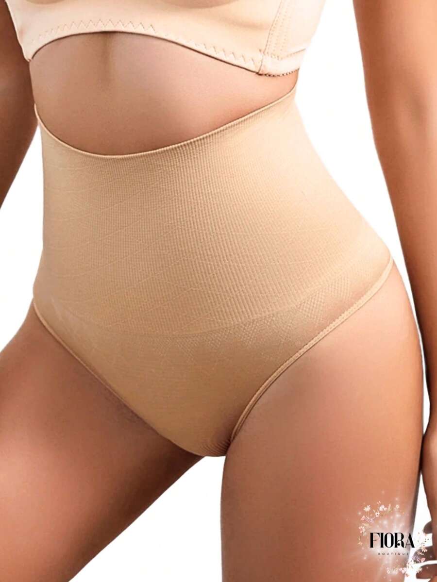 Calcinha Cinta Modeladora Zero Barriga do 38 a 46 Cintura Alta Redutora Medidas Pós Operatorio Pos Parto Bege e Preto