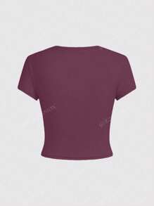 Marvel Modello "Avengers Assemble", maglietta da donna casual, corta, primaverile ed estiva, sexy da donna per le vacanze di primavera, 100% cotone, maglietta Y2K, streetwear