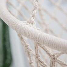 (Màu đen hoặc trắng ngẫu nhiên) Ghế treo - Ghế ngoài trời, ghế xích đu, võng trong nhà, giường treo, đồ trang trí phòng, ghế phòng khách - Nhiều màu - Xem 3