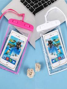 Custodia impermeabile universale per telefono, borsa impermeabile per telefono cellulare, sacchetto impermeabile per telefono, borsa impermeabile per telefono, compatibile con e adatta a tutti i modelli di telefoni cellulari, per nuoto, rafting, immersioni, fotografia subacquea, spiaggia, viaggi, vacanze, piscina, sport all'aperto.