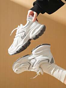 青少年厚底运动鞋，2025新款厚底休闲运动鞋，舒适透气，适合青少年，秋季