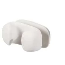 Rice Spoon Holder Silicone Storage Rack, Kitchen Wall-Mounted Cooker Spoon Shelf, Placement Rack, White - 白色 - 查看 2