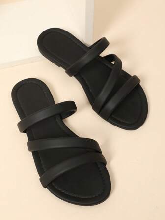Women's Casual, Beach, Resort, Fashion, Versatile, Minimalist Wide Fit Sandals