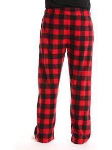# Followme Polar Fleece Pajama Pants For Men Sleepwear PJshalloween - Buffalo Plaid - Cam Đen - Xem 6
