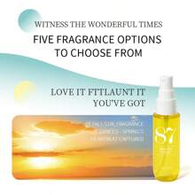 5pcs Rio Summer Fragrance Mist Set - Beach Scented Air Freshener, Removes Odors, Can Be Used As Car/Bedroom Diffuser, Long-Lasting Light Fragrance With Vacation Vibe