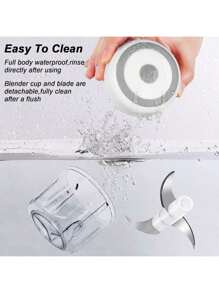 1 Pcs Electric Garlic Chopper, Electric Mini Garlic Chopper250ml Vegetable Chopper, Food Chopper, USB Cord Garlic Chopper, Onion Chopper, Portable Small Food Processor For Garlic, Ginger, Chili, Vegetables, Garlic Chopper, Mini Portable Veggie Chopper, Garlic Grinder Masher Onion Chopper, Blender To Vegetable, Wireless Food Processor For Ginger