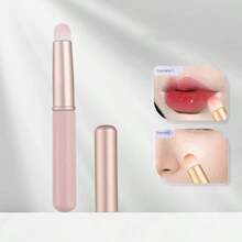 High Quality Lipstick Brush With Cap For Lip Makeup Beginners Easy To Clean And Reusabl