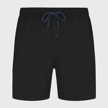 Mens 2 Pack Cotton Sleep Short,5 Inseam, Comfortable And Breathable, Assorted Colors - Black - View 10