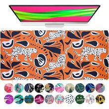 French KOKO Desk, Large Desk Pad Large Mouse Pad Cute Desk Accessories Home Office Essentials XL Desk Desk Pad Keyboard Mouse Desk Pads On Top Of Desks Computer Pink Floral Women Girls - Fashionista - 查看 1