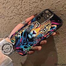Funda protectora a prueba de golpes con patrón de moda, compatible con las series  A12 A13 A14 A15 A22 A23 A24 A25 A33 A34 A35 A52S A53 A55 A04E A04S A05S S25 S24 FE S23 Ultra S22 S21 Plus 5G 4G - Colores mixtos - Ver 2