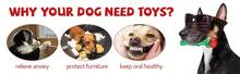 Ucho Dog Toys For Aggressive Chewers, Rose Dog Toy For Small Medium Dogs, Interactive Chew Toys For Training And Cleaning Teeth - Đỏ - Xem 3